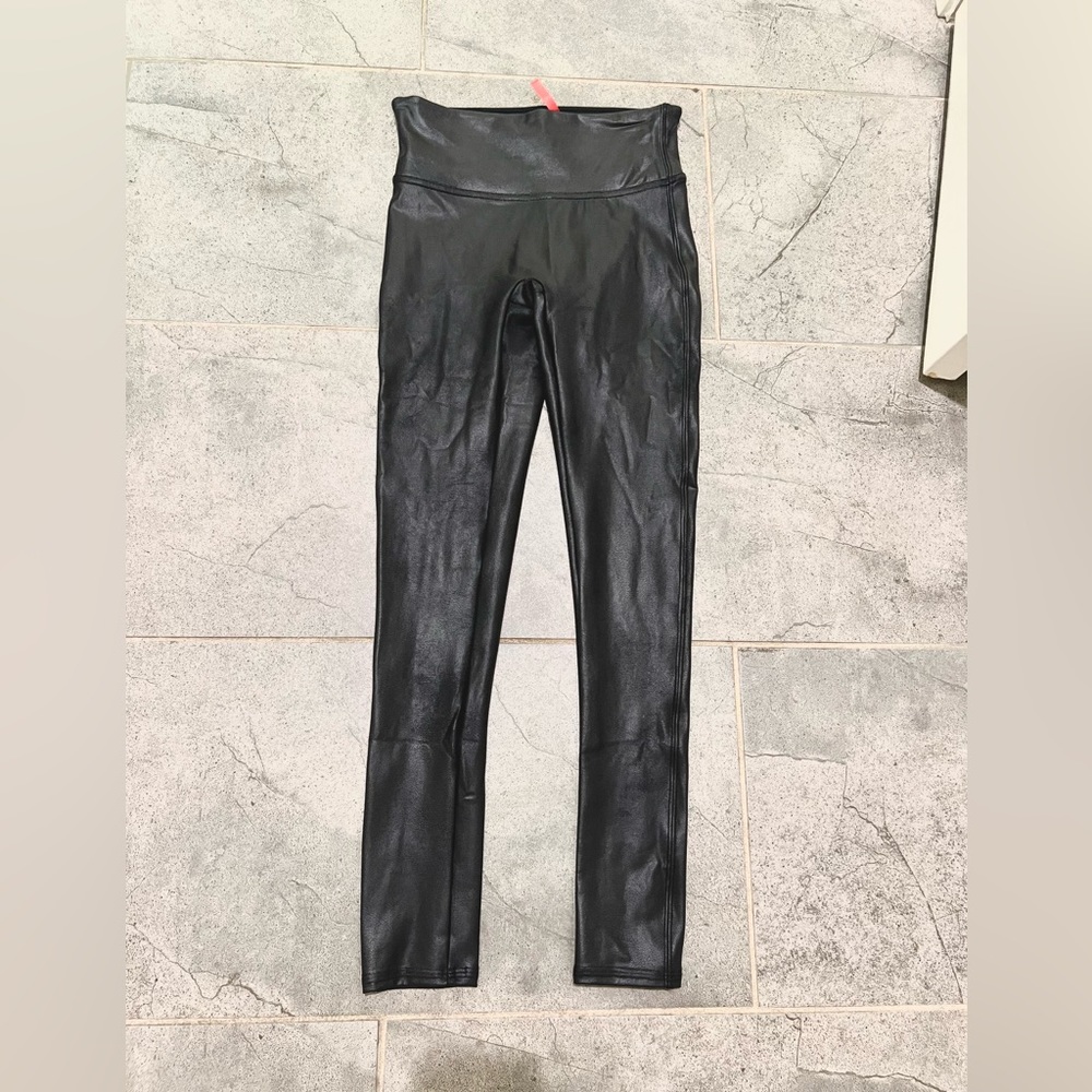Spanx Faux Leather petite XS new!